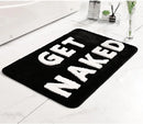 Axyaa Fluffy Microfiber Kids Bath Mat Non Slip Washable Rug