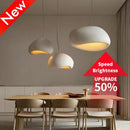 Axyaa Nordic Wabi Sabi Ceiling Chandelier Pendant Light E27 LED for Modern Living Room Bedroom
