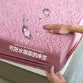 Axyaa Quilted Mattress Protector: Waterproof, Non-Slip, Breathable, Anti-Mite, Anti-Bacterial