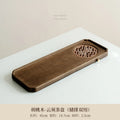 Axyaa Walnut Wood Tea Tray for Serving Chinese Tea Set