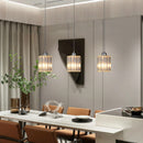 Axyaa Crystal Ceiling Lamp: Modern Nordic Chandelier for Home Hotel Decor
