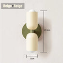 Axyaa Double-Head LED Wall Lamp Minimalist Modern Sconces Indoor Lighting