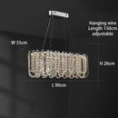 Axyaa Crystal Chandeliers: Luxury LED Lighting for Home, Hotel, Restaurant & Living Room