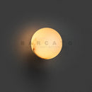 Axyaa Marble Wall Lamp: Elegant Nordic Designer LED Lighting for Home Decor
