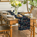 Axyaa Floral Insects Table Runner Wedding Dining Coffee Long Cloth
