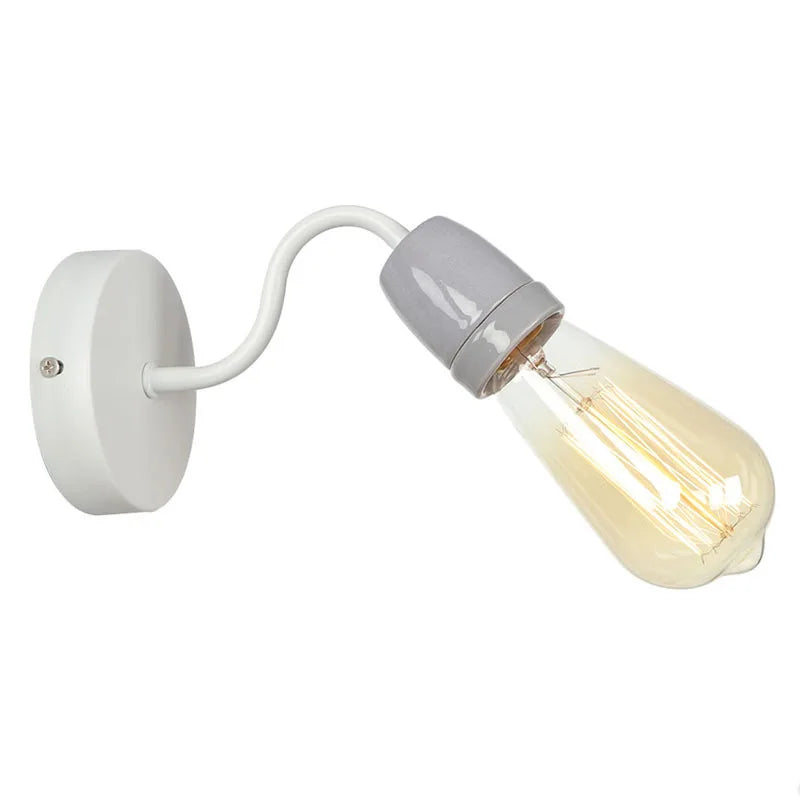Axyaa Ceramic LED Wall Lamp | Nordic Minimalism Wall Sconce