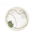 Axyaa Plush Round Carpet: Soft Fluffy Rug for Bedroom and Living Room