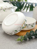 Axyaa Steamed Egg Bowls 750ml Deep Plate Microwave Tableware Salad Plates