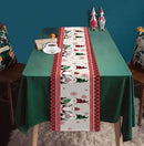 Axyaa Christmas Gnome Table Runner - Festive Home Party Decor