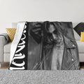 Axyaa Luxe Furry Throw Blanket for Stylish Sofas and Home Decor