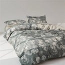 Luxury Egyptian Cotton Floral Duvet Cover Set by Axyaa - Queen King Double Ru Europe Size