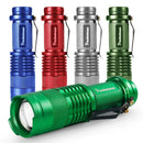 Axya Super Bright Zoom LED Flashlight: Durable Tactical Waterproof Torch