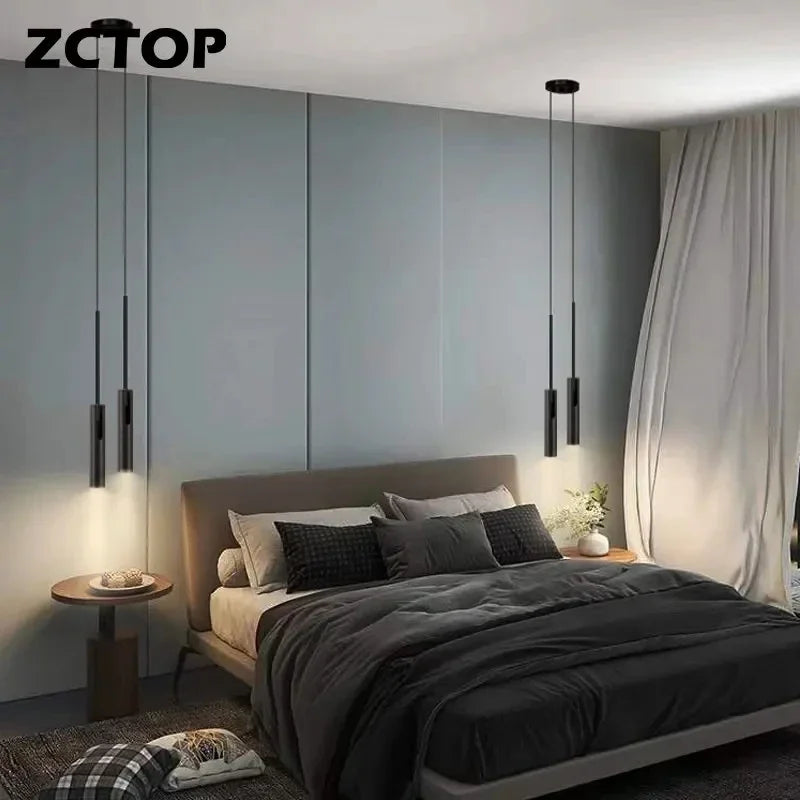 Axyaa LED Pendant Light: Modern, Minimal Design for Bedroom, Dining Room, or Kitchen