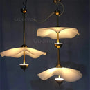 Axyaa Lotus Leaf LED Pendant Light for Modern Room Decor