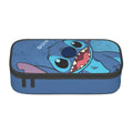 Axyaa Stitch And Angel Love Large Pencil Case for Office, School, Makeup