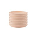 Axyaa Wheat Straw Dinnerware Set - 8Pcs 23cm Round Plates