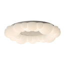 Axya Cloud Living Room Ceiling Lamp – Simple Designer Bedroom & Restaurant Light