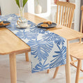 Axyaa Elegant Leaf Table Runner for Home Dining and Coffee Table Decor