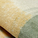 Floral Green Carpet by Axyaa - Soft Plush Rug for Bedroom or Living Room