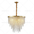 Axyaa New Post-Modern Crystal Chandelier Living Room Main Lamp