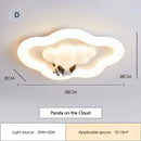 Axyaa Cloud LED Ceiling Light Chandelier for Baby Room Nursery - Nordic Modern Cream Style