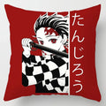 Axyaa Demon Slayer Kimetsu No Yaiba Pillowcase - Kamado Tanjirou Tomioka Giyuu Decor