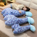 Axyaa Striped Deer Pillow for Side Sleepers