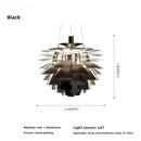Axyaa Pine Cone LED Pendant Lamp for High-end Indoor Decor Lighting