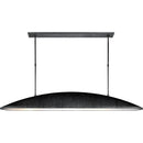 Axyaa Brass Linear Pendant Light - 60 Inch Vintage Ceiling Lamp