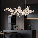 Axyaa Crystal Spherical Pendant Light: Modern Luxury Dining Room & Living Room Artistic Decoration
