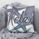 Axyaa Ocean Animals Decorative Pillowcase for Home, Bedroom, Car - 40x40 45x45 50x50cm
