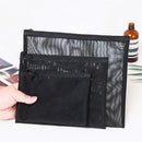 Axyaa Clear Square Zipper Makeup Bag Organizer Pouch