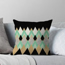 Gray Geometric Style Pillow Cover for Home Decor - Axyaa
