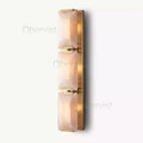 Axyaa Marble LED Wall Lamp: High-End Artistic Lighting Fixture for Home, Bedroom, Dining Room