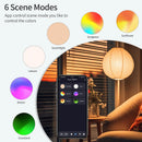 Axyaa Bluetooth LED Lamp Smart Life App Control E27 9W 15W 18W Colorful Light Bulb