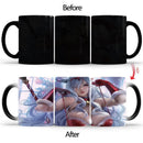 Axyaa Ceramic Color Changing Coffee Mug - Sexy Girl Design - Thermal Cup