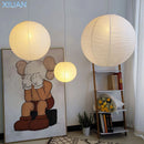 Axyaa Japanese Style LED Paper Pendant Lamps for Home and Restaurant Decor