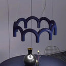 Axyaa Modern Minimalist U-shaped Pendant Light for Living Room and Bar Counter
