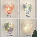 Axyaa French Rainbow Retro Glass Pendant Light - Luxe Living Room & Bedroom Lighting