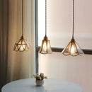 Axyaa Glass Chandelier Pendant Lights Modern Nordic LED Luxury Hanging Lamp