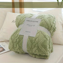 Axyaa Space-Themed Knitted Throw Blanket: Soft Milk Velvet Cozy Flannel Stripe Pattern