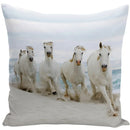 Animal Horse Printed Cushion Cover by Axyaa - Sofa Decor Pillowcase