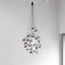 Luxury Glass Balls Ceiling Chandelier by Axyaa - Modern LED Staircase Pendant Light
