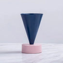 Axyaa Geometric Triangle Flower Vase Home Decoration Arrangement Accessories - Creative Metallic Finish