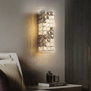 Modern Crystal Wall Lamp for Home & Hotel Spaces | Axyaa Luxury LED Lighting