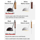Axyaa Nordic Swing Arm Wall Sconce with Iron Lampshade