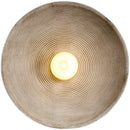 Axya Retro Round Resin Wall Sconce for Interior Decor in Bedroom, Living Room, Dining Room