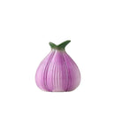 Axyaa Ceramic Onion Vase for Hydroponic Plants and Home Decor