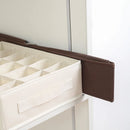Axyaa Socks Underwear Organizer: Washable Drawer Storage Box for Lingerie, Bras, Socks, Leggings