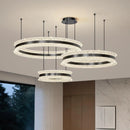 Axyaa LED Pendant Chandeliers for Modern Living and Dining Room Lighting
